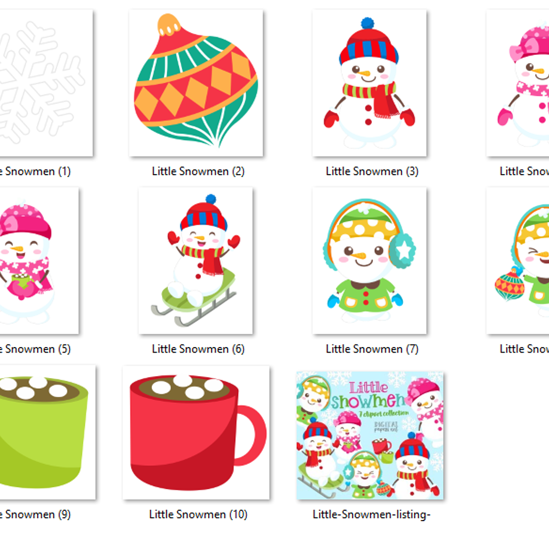 Kit Digital A Linda Coleção de Natal 10