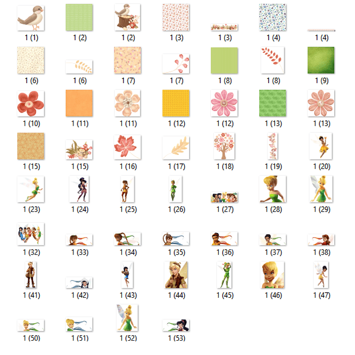 Kit Digital Sininho e Amigas  2