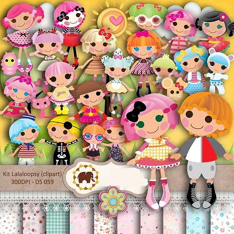Kit Digital Lalaloopsy 