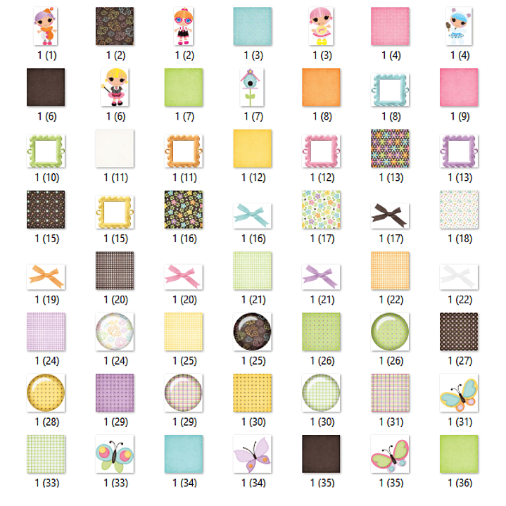 Kit Digital Lalaloopsy  5