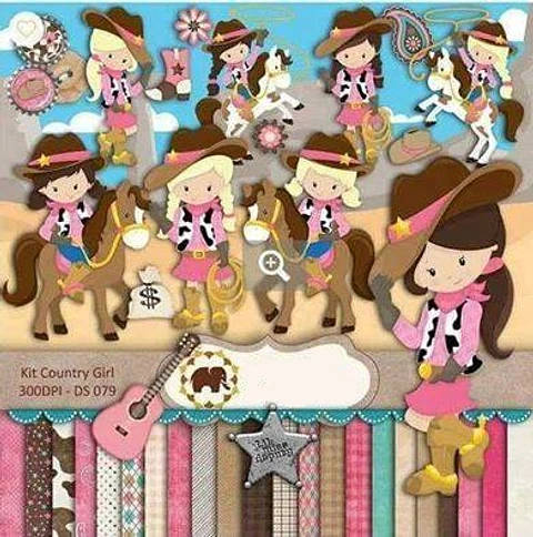 Kit Digital Cowgirl