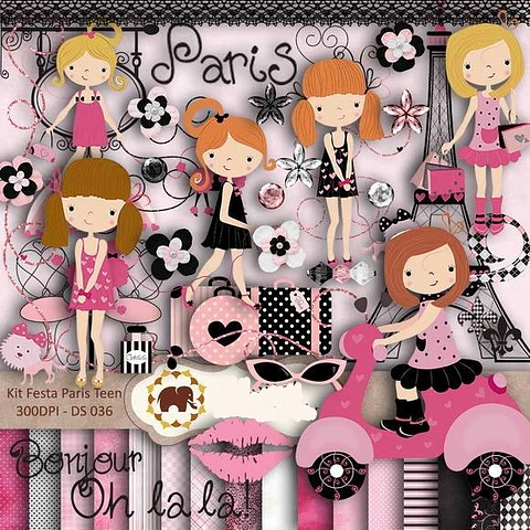 Kit Digital Menias em Paris 