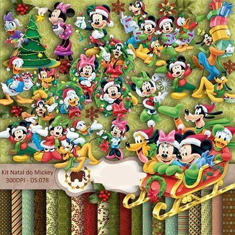 Kit Digital Mickey e Mouse 