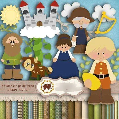 Kit Digital João e o Pé de Feijão 
