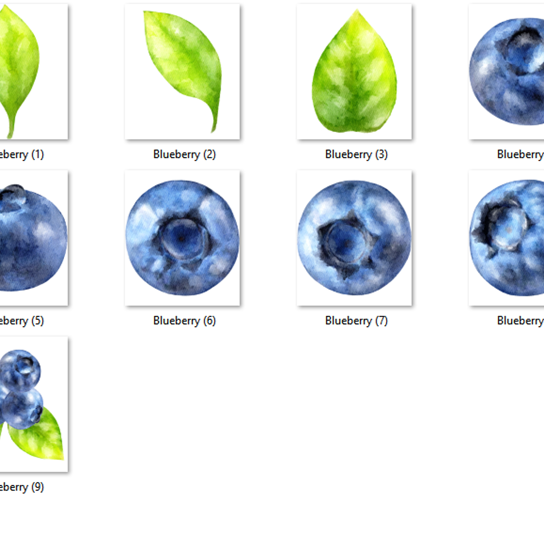 Kit Digital Blueberry  2