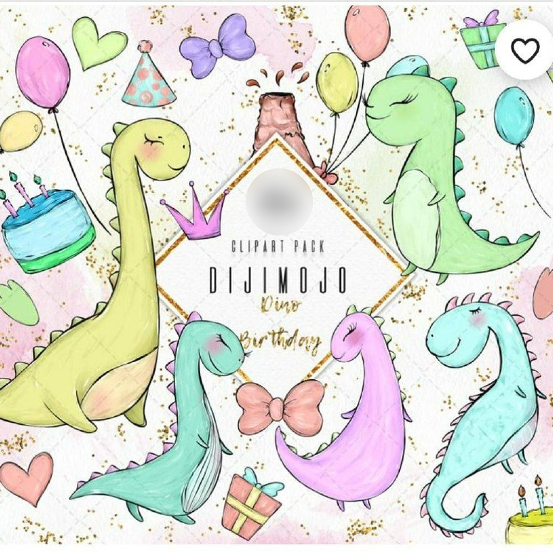 Kit Digital Dino Aniversário  1