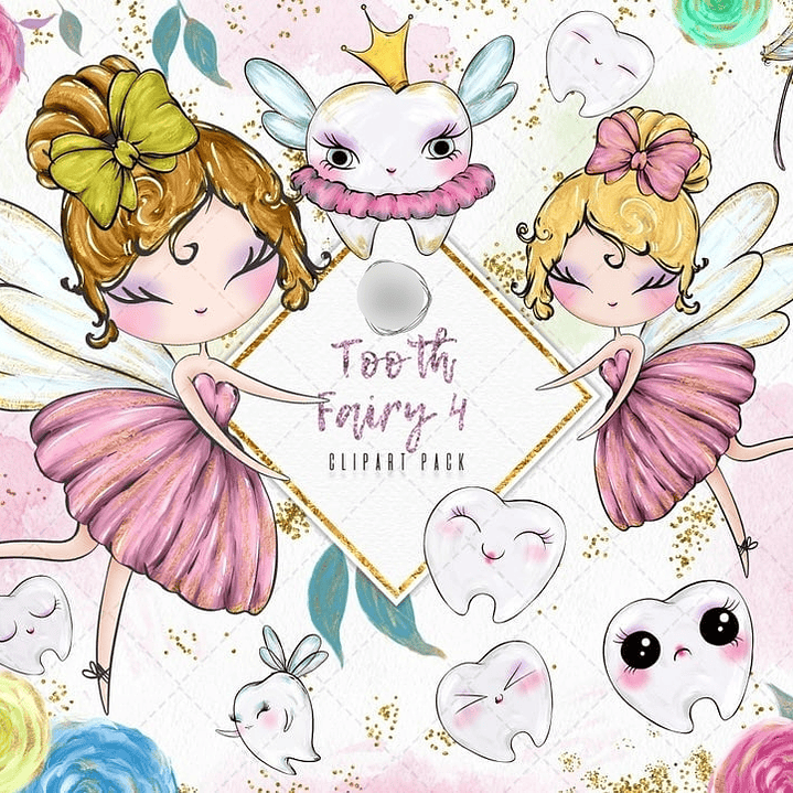 Kit Digital Fada do Dente 1  1