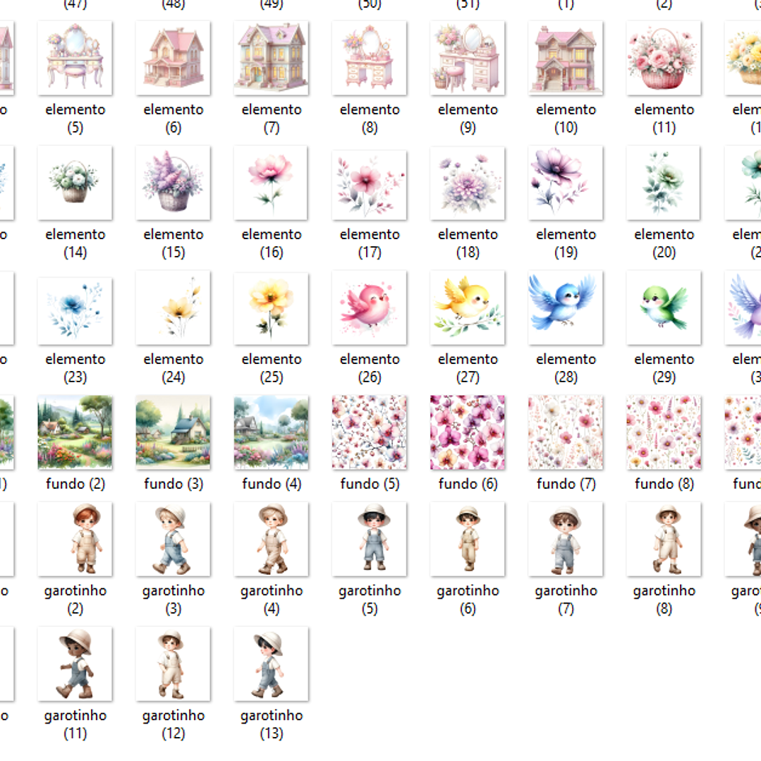 Kit Digital Sara Key Casinha de Bonecas - Fanddy 2