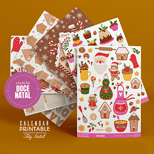 Kit Digital Doce Natal - Cela Branco