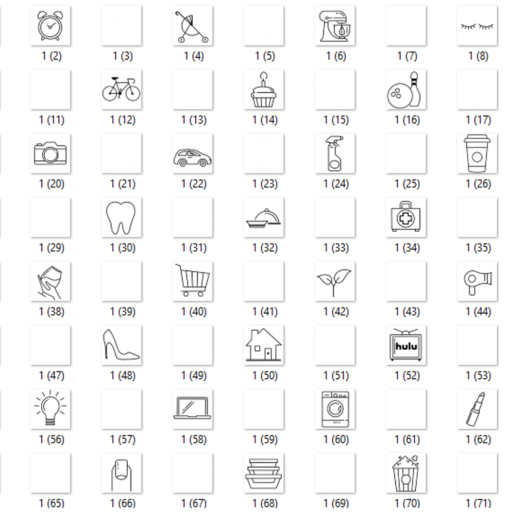 Kit Digital 60 Ícones  2