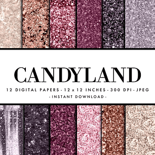 kit Digital Papéis Brilhosos 