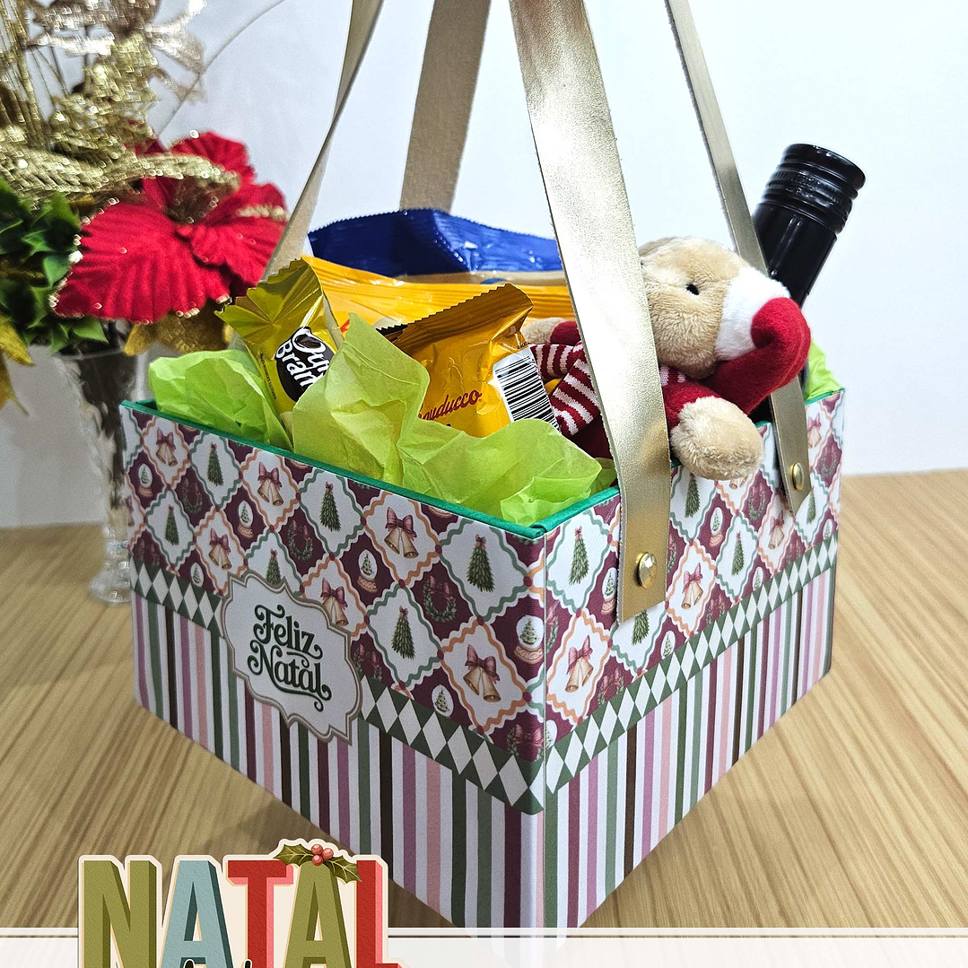 Arquivo Natal de Luz Pack Cartonagem + Video Aula - TITA 2