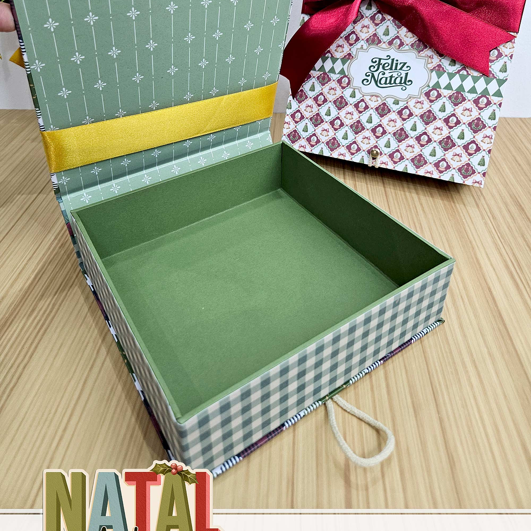 Arquivo Natal de Luz Pack Cartonagem + Video Aula - TITA 3