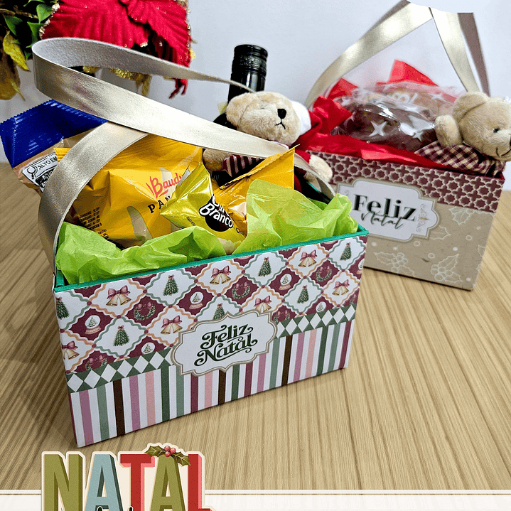 Arquivo Natal de Luz Pack Cartonagem + Video Aula - TITA 12