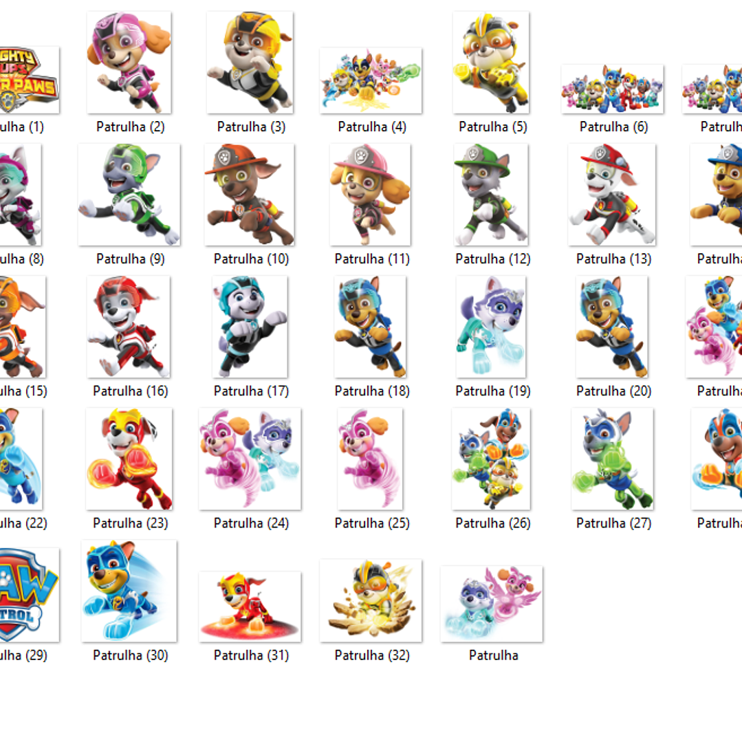 Kit digital pack patrulha canina super filhotes - Camila Tanaka  2