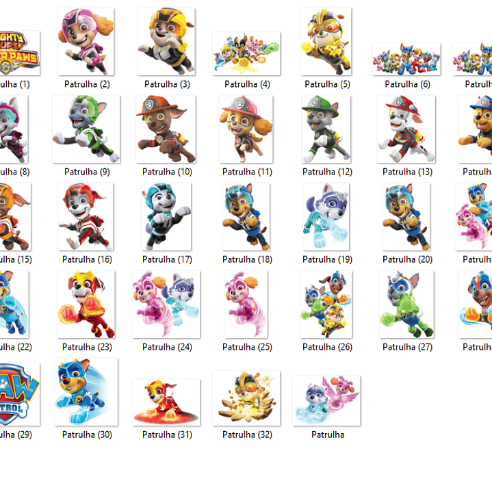 Kit digital pack patrulha canina super filhotes - Camila Tanaka  2