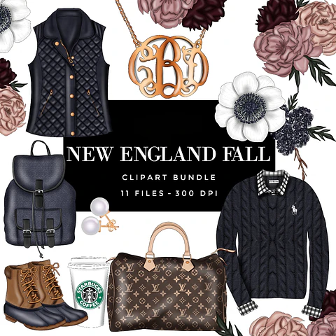 Kit Digital Outono na Inglaterra 