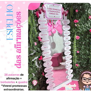 Arquivo Espelho das Afirmações Mulheres - Personalizados Thata 