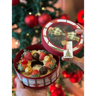 Arquivo Natal Caixa Redonda Luxo - Sublime 