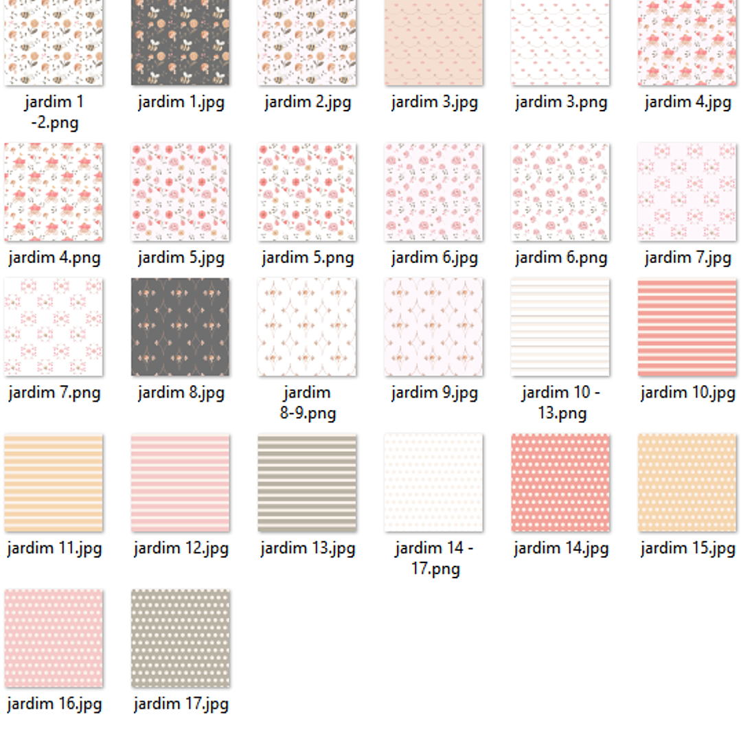 Kit Digital Jardim Aquarela - Estúdio Vigom  2