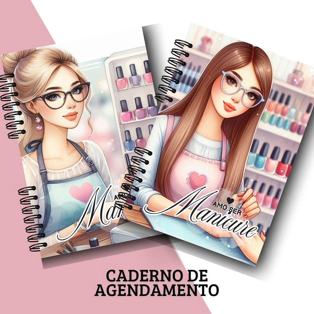 Arquivo Caderno de Agendamentos Manicure - Rê Castori  3