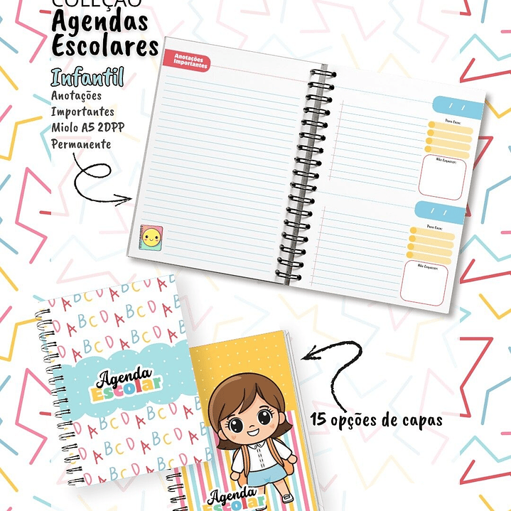 Arquivo Combo Agenda Escolar 2026 - MADI 7