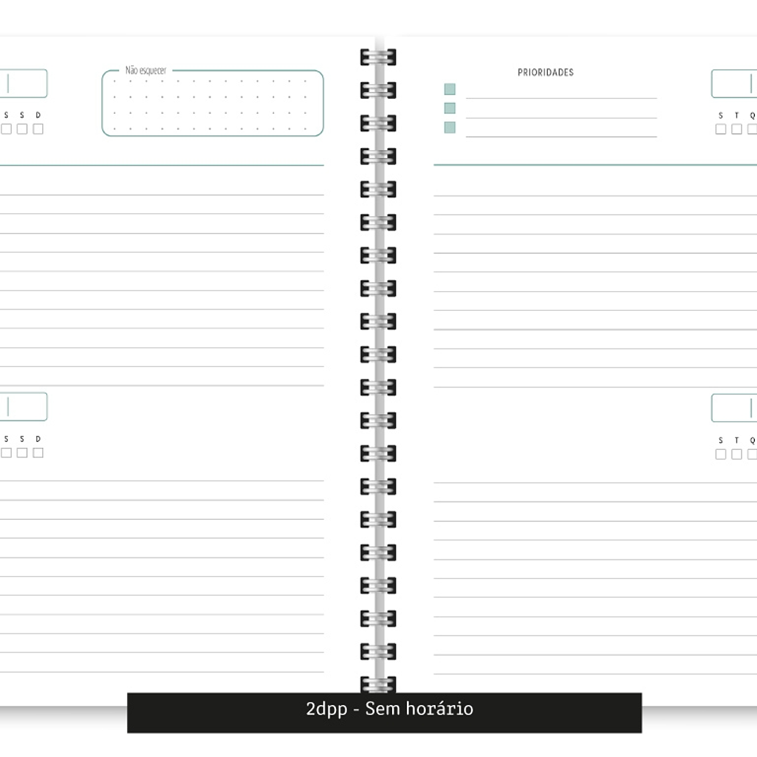 Arquivo Miolo Agenda Cores Não Datada 1DPP E 2DPP - TRILHA DE PAPEL 6