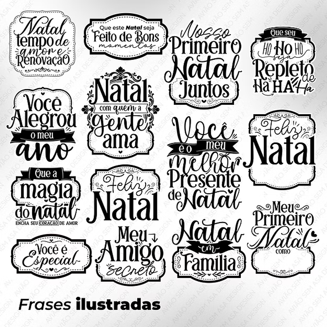 Arquivo Natal Canecas e Azulejos 143 - AVIÃO SEM ASA 3