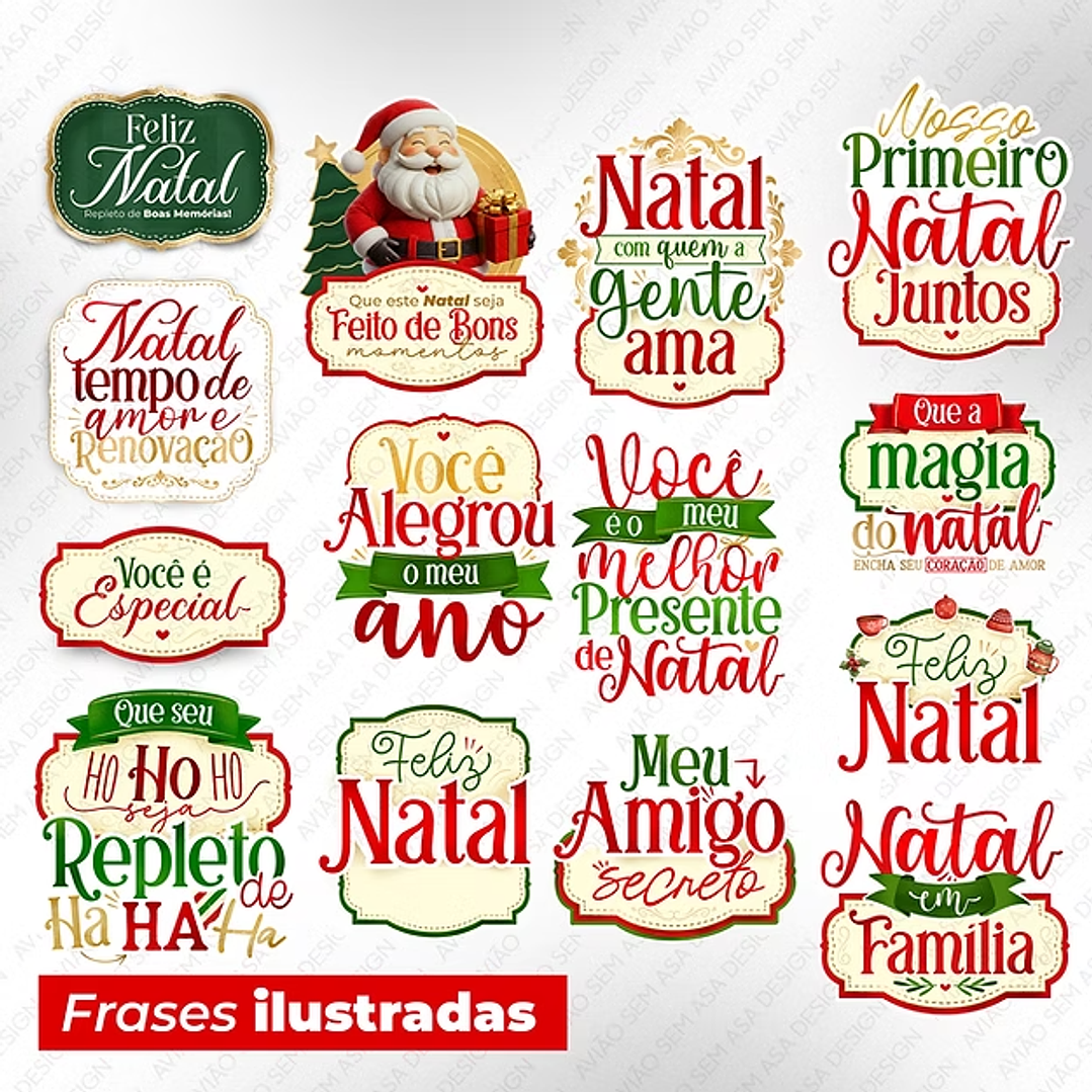 Arquivo Natal Canecas e Azulejos 143 - AVIÃO SEM ASA 4