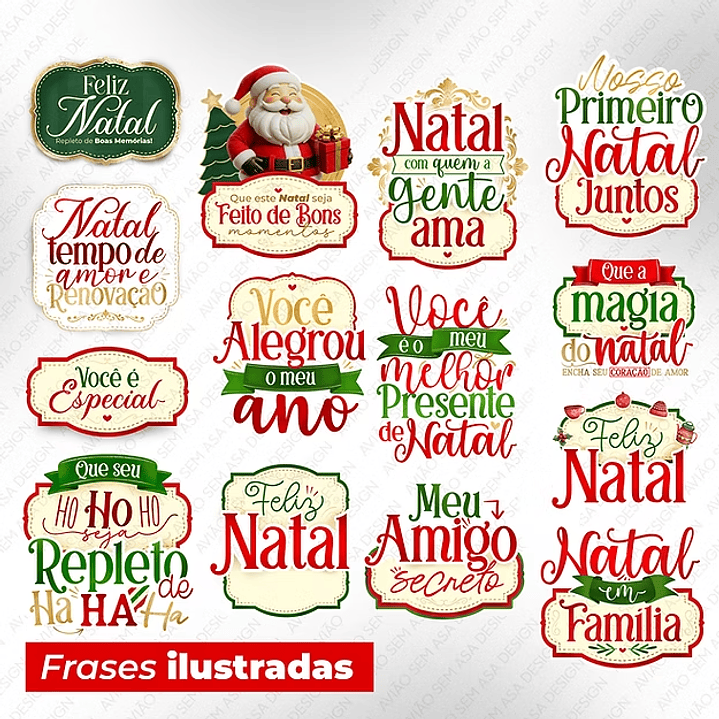 Arquivo Natal Canecas e Azulejos 143 - AVIÃO SEM ASA 4