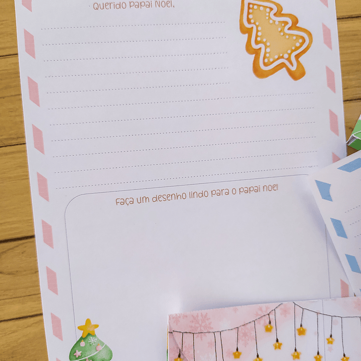 Arquivo Natal Cartinha para Papai Noel - Candy  4