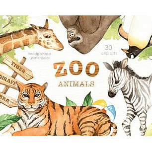 Kit Digital Zoo Animails