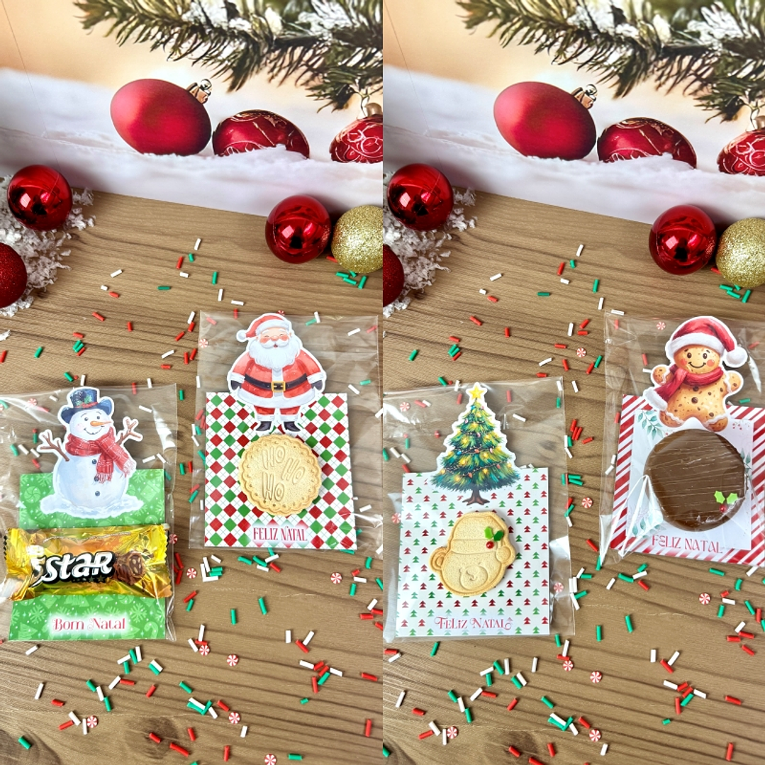 Arquivo Natal Card para Bombom - Madi  1