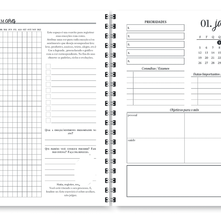 Arquivo Planner Neutro 2026 - Trilha de Papel  11