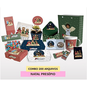 Arquivo Combo Natal Presépio - Mascute 