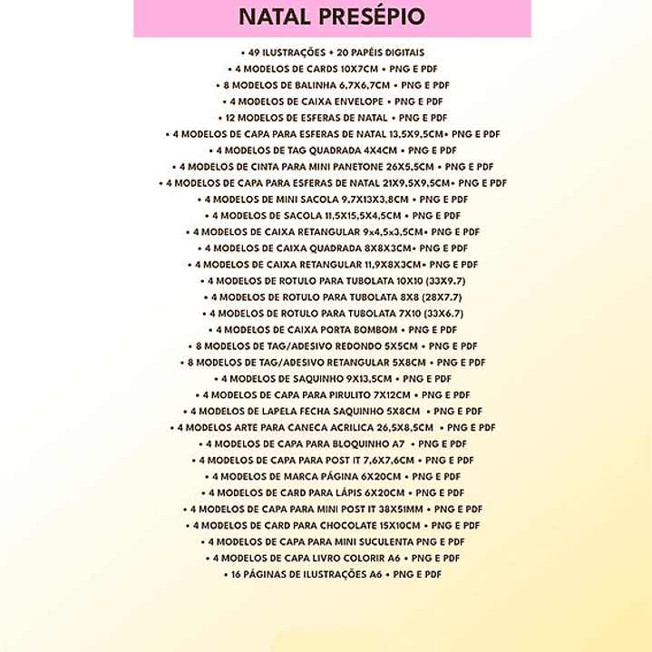 Arquivo Combo Natal Presépio - Mascute  8