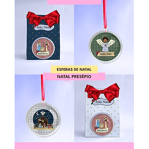 Arquivo Natal Porta Bolinhas Acrílicas - Mascute 