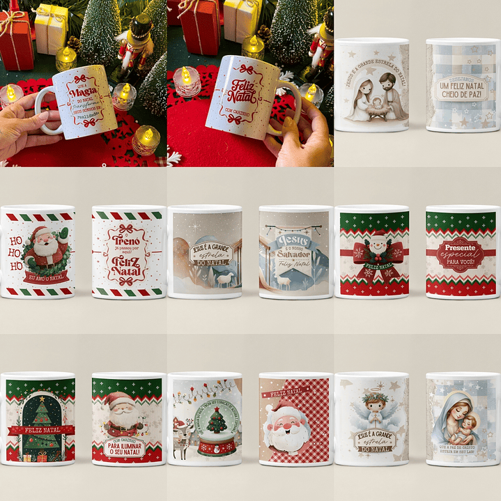 Arquivo Natal Tradicional e Cristão 2025 Completo - Ilustracin 21