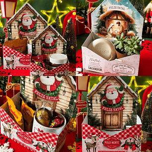 Arquivo Natal Caixa Envelope - Ilustracin 