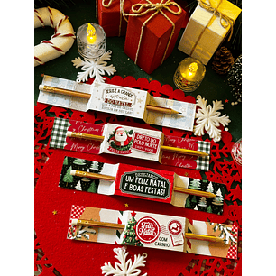 Arquivo Natal Card Lápis - Ilustracin 