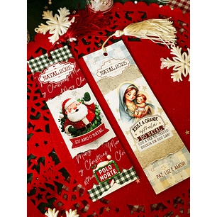 Arquivo Natal Marca Páginas - Ilustracin 