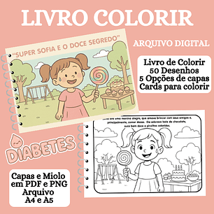 Arquivo Livro de Colorir Sofia e o Doce Segredo - Moira 