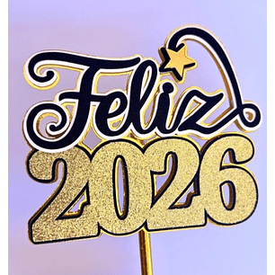 Arquivo Topo de Bolo Feliz 2026