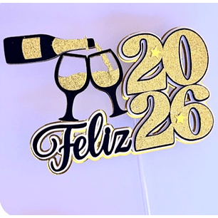 Arquivo Topo de Bolo Feliz 2026 