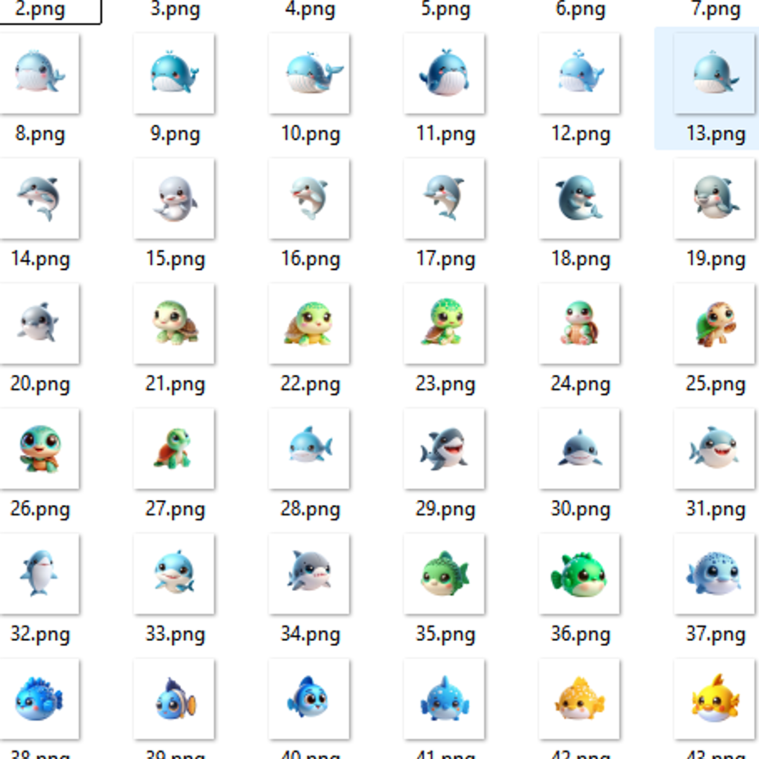 Kit Digital Fundo do Mar 3D - Mi Kits  2