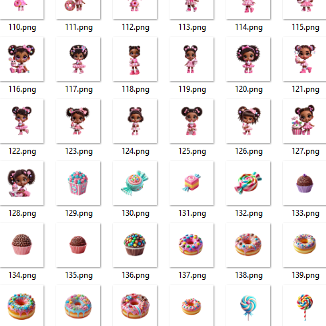 Kit Digital Mundo Doce - Mi Kits  6