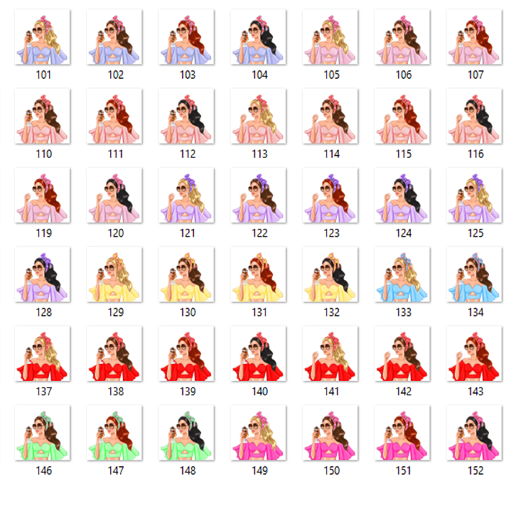 Kit Digital Mulheres Humor Chanel 3