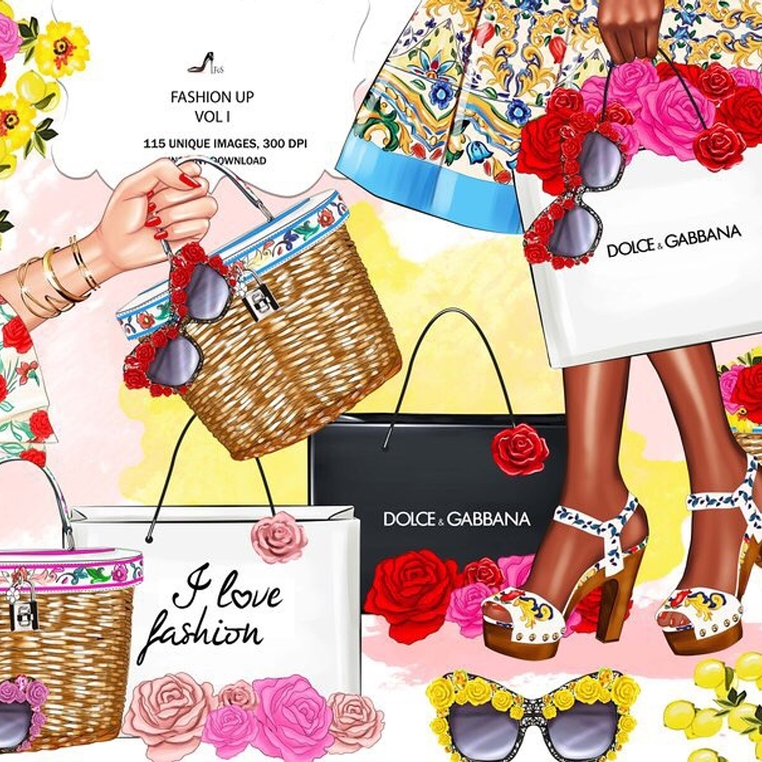 Kit Diigital Moda Vol 1 1