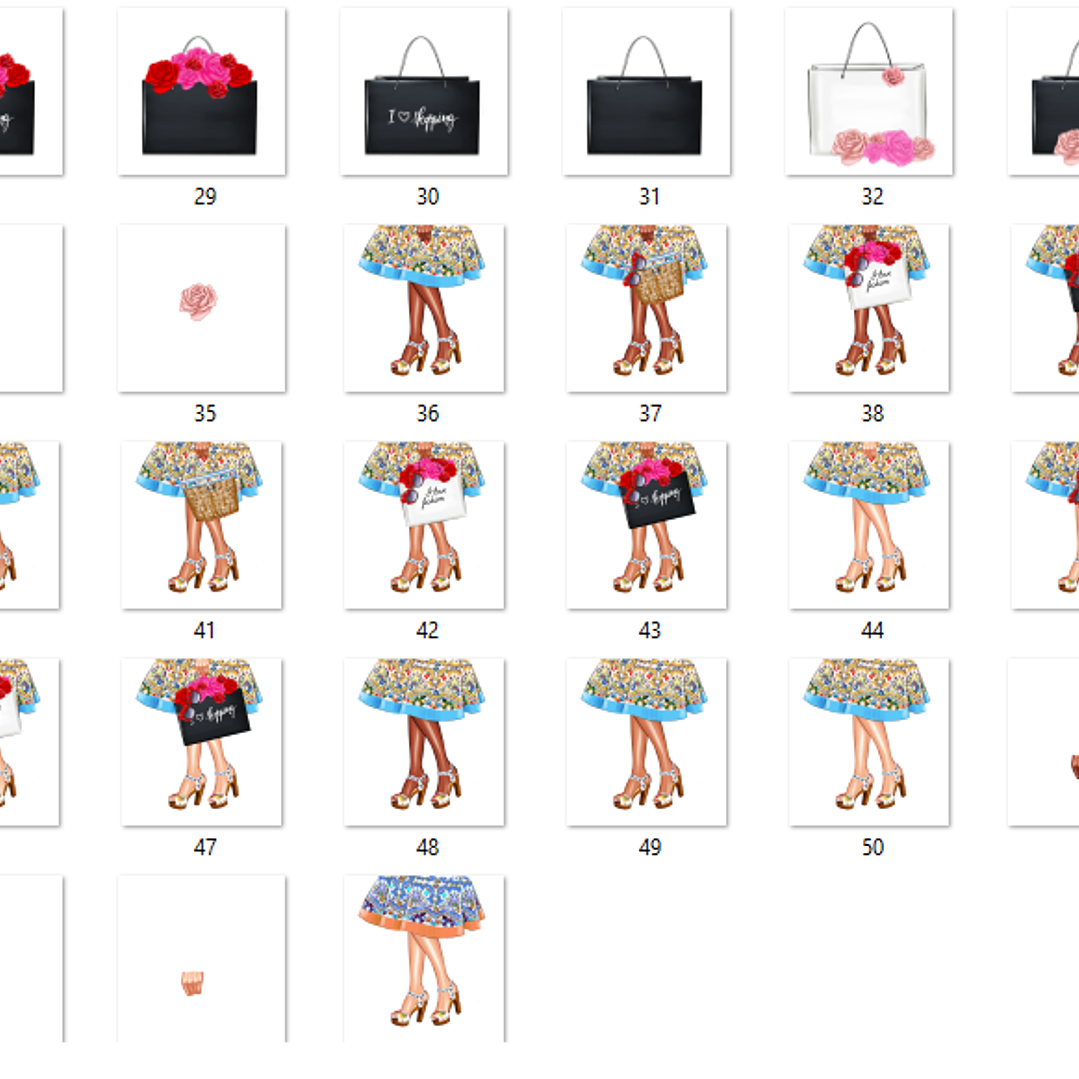 Kit Diigital Moda Vol 1 4