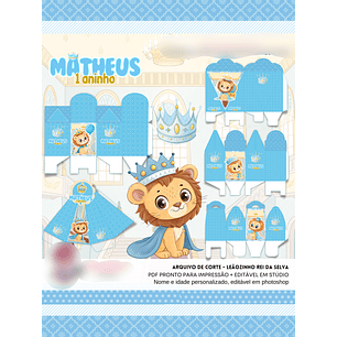 Arquivo de Corte Leãozinho 17 - Fanddy 